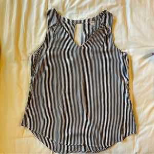 Striped Sleeveless Top